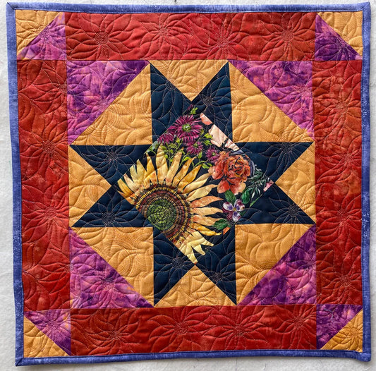 Starlight Table topper pattern - PRINT VERSION