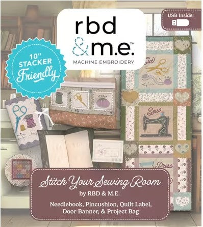 Stitch Your Sewing Room: Machine Embroidery