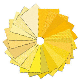 I've Got Hue Babe -Yellow 10" squares