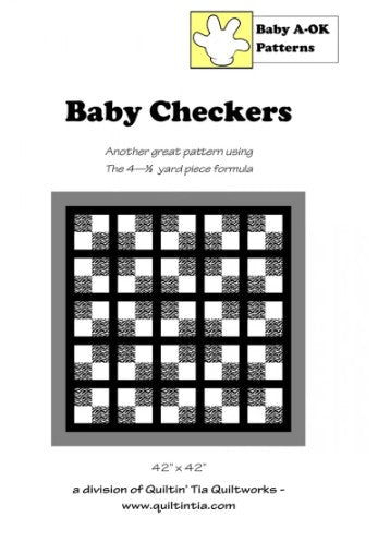 Baby Checkers - Baby A OK Quilt Pattern