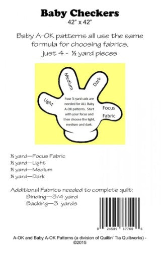 Baby Jungle Animals Quilt Kit - It's darling!