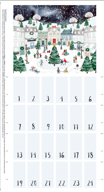 Baby It's Cold Outside - Advent Calendar Panel