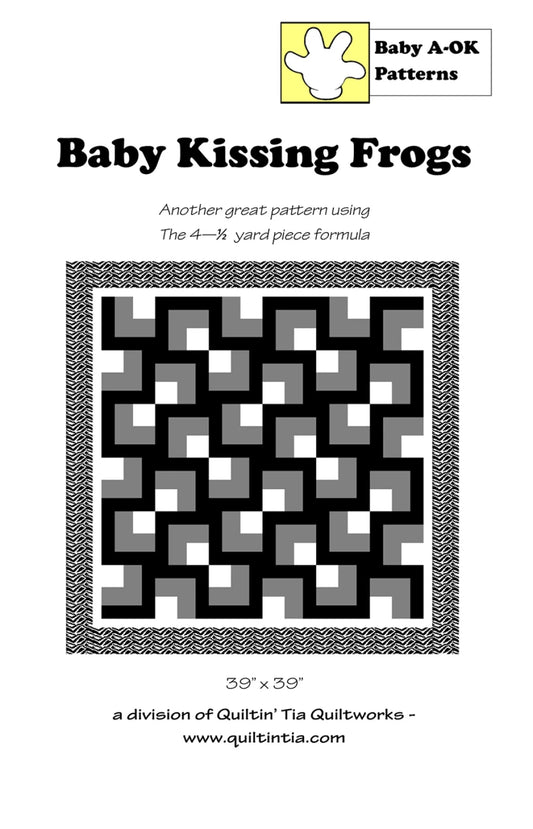 Baby Kissing Frogs - Baby A OK Quilt Pattern