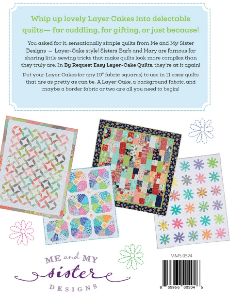 Easy Layer-Cake Quilts Pattern Book