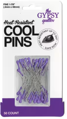 Cool Pins - color may vary - purple, pink, blue