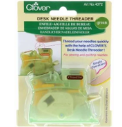Desk Top Needle Threader by Clover- Watch a video on how to use it here! Colors vary