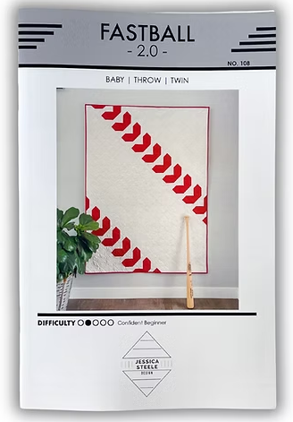 Fastball 2.0 Quilt Kit - Available in White or Softball Yellow