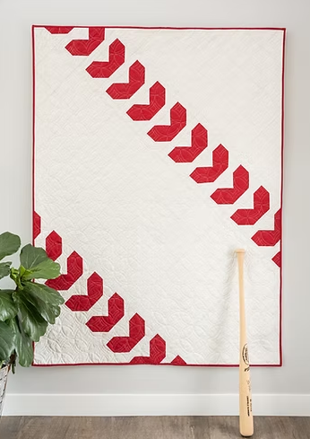 Fastball 2.0 Quilt Kit - Available in White or Softball Yellow