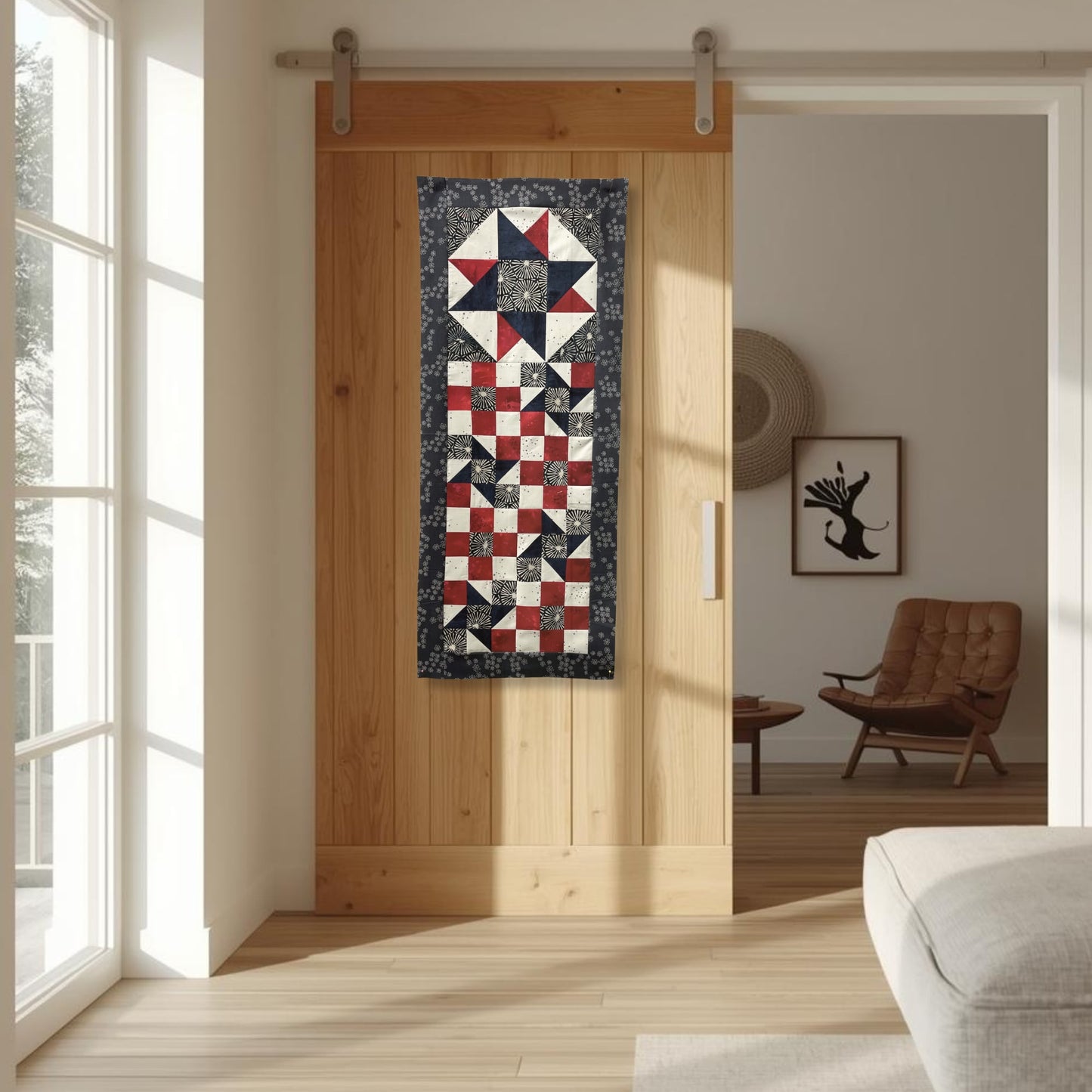 Lucky Break  - Mystery Five-0 Mini-Quilt