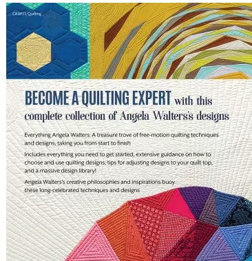 Free Motion Quilting with Angela Walters Book