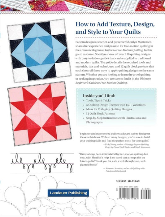 Ultimate Beginner's Guide to Free-Motion Quilting  book