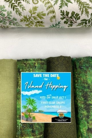 Ferns and Pine Cones Island Hopping Mystery Kit