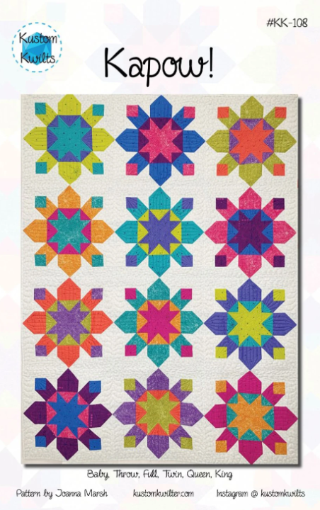 Kap Pattern Kapow Quilt Pattern – The Sewing Basket