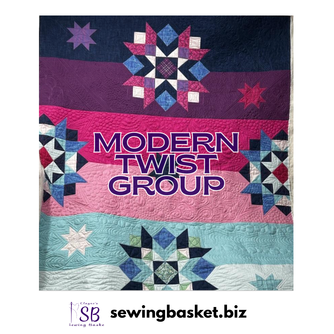 Modern Twist Quilt Group - 1st Thursday each month at 10 am