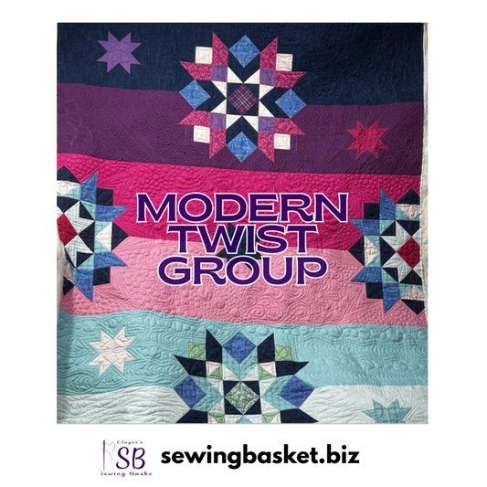 Modern Twist Quilt Group - 1st Thursday each month at 10 am