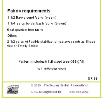 North of Plymouth Quilt Pattern - 43" x 60"