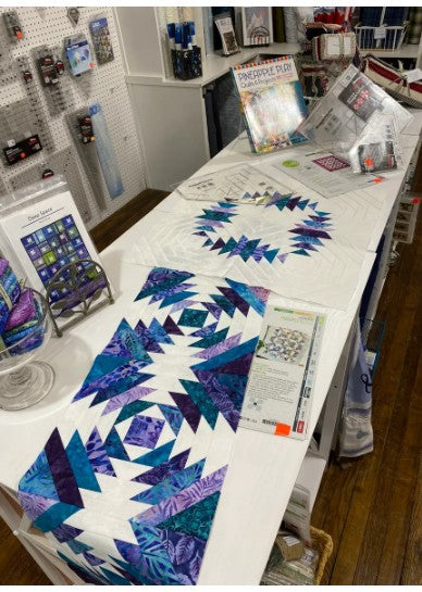 Pineapple Play Book of quilts and projects using pineapple quilt blocks.