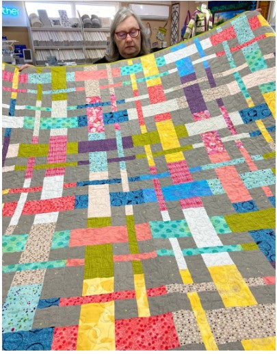 Plaidy Cake Quilt Pattern by Cluck Cluck Sew - 5 quilt sizes baby quilt to king size