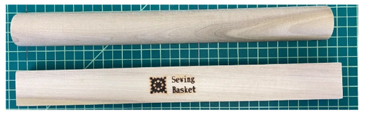 Sewing Basket Pressing Stick - Great for QAYG blocks