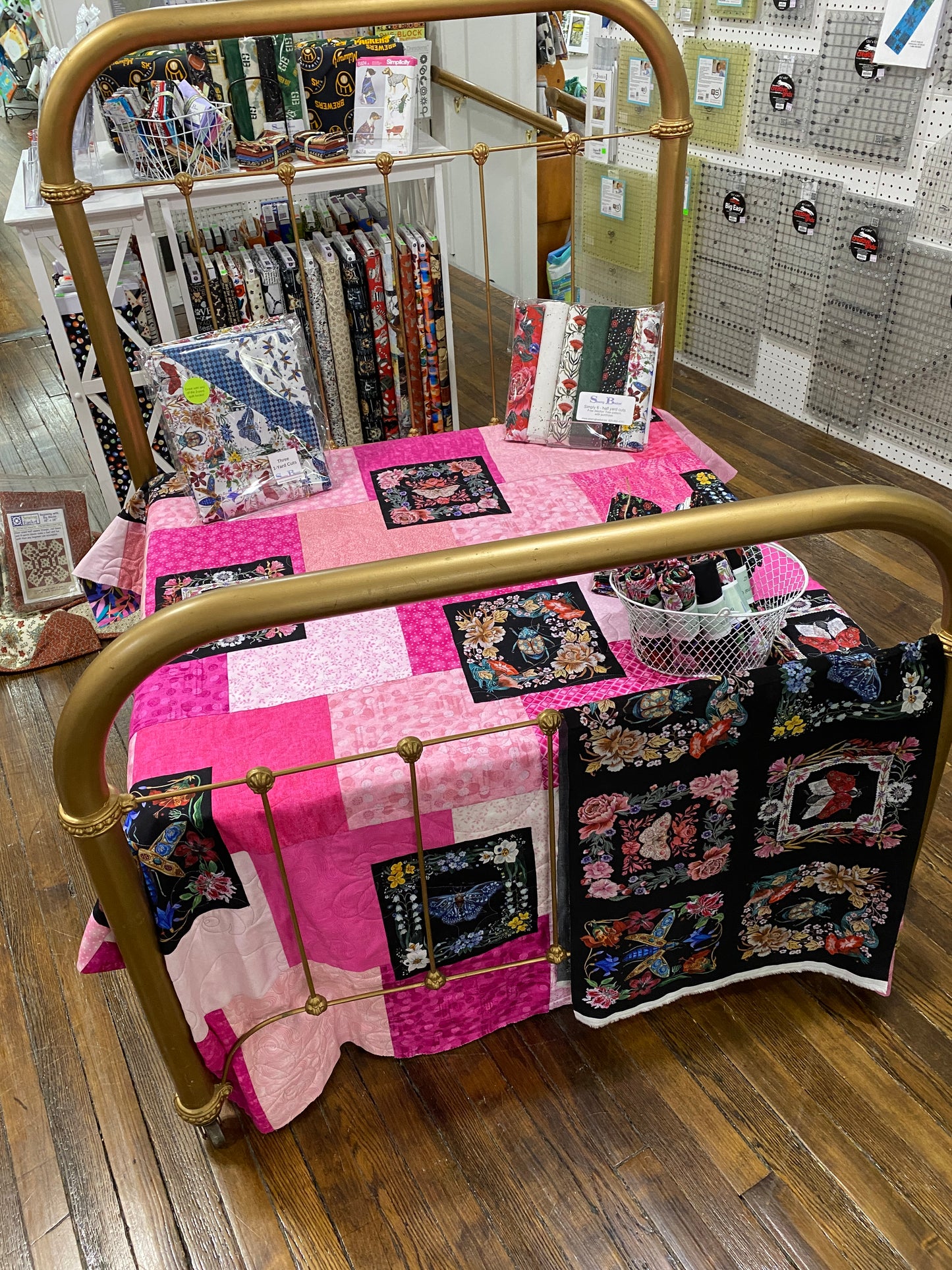 Queen of Bugs Quilt Kit - 62" x 68"