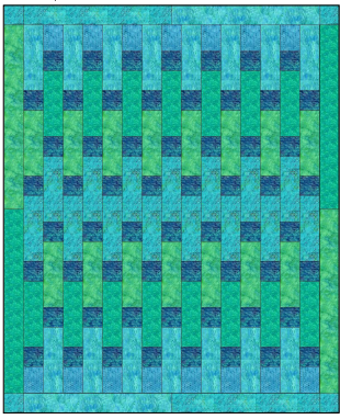 Raindrops Quilt Pattern - downloadable