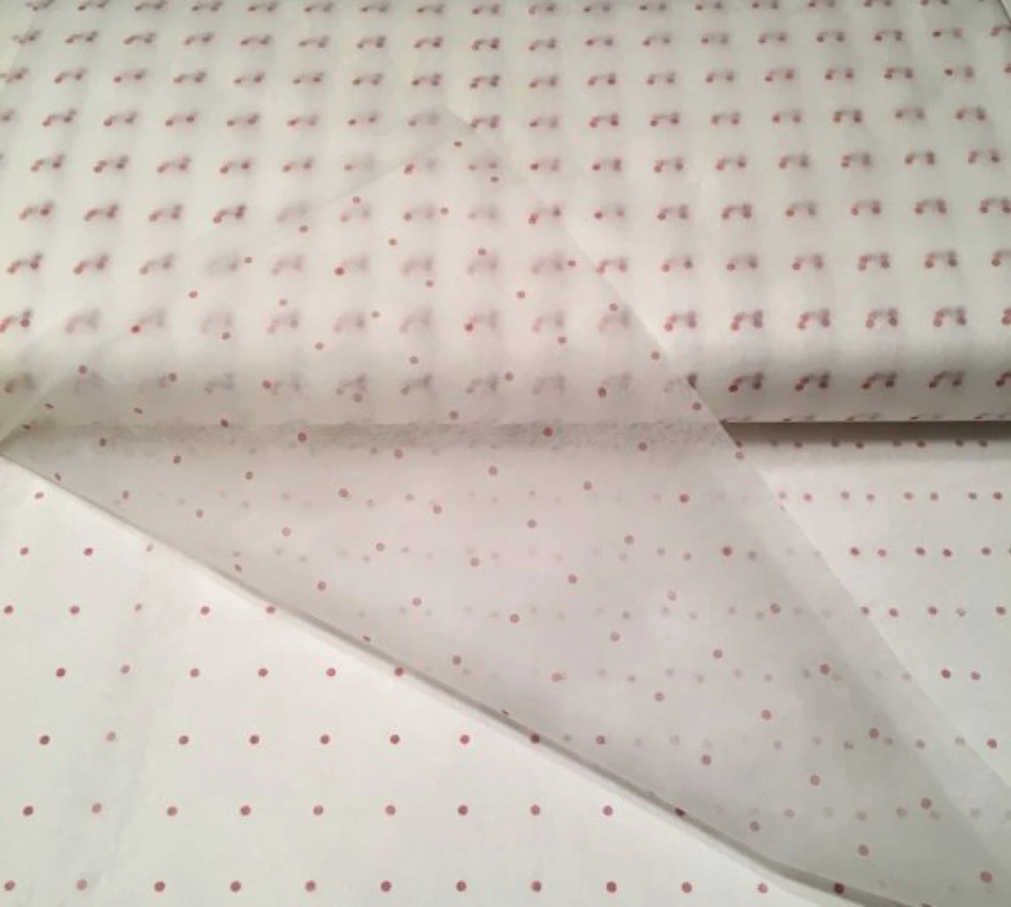 Red Dot pattern tracing material - sold and priced by the yard