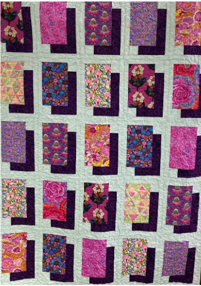 Shadow Box Quilt Pattern - 52"x72"