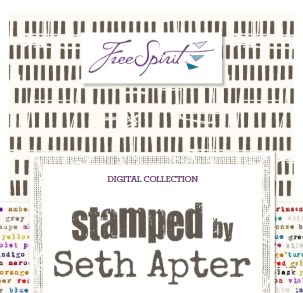 Stamped by Seth Apter - 6 Fat Quarters