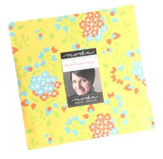 Moda- Sherbet Sunshine Flannel, Layer Cake