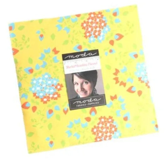 Moda- Sherbet Sunshine Flannel, Layer Cake