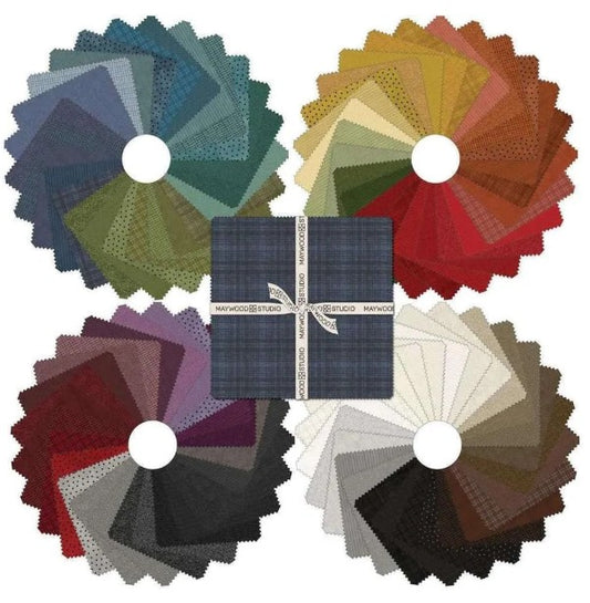 Maywood Studio - Woolies Flannel, Layer Cake, 100 squares