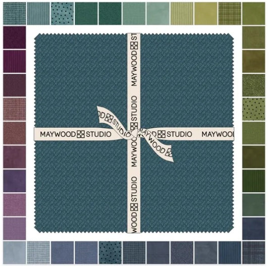 Maywood Studio - Woolies Flannel, Gemtones, Layer Cake