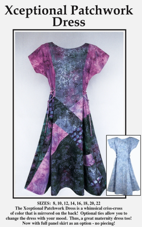 Xceptional Patchwork Dress Pattern by CNT