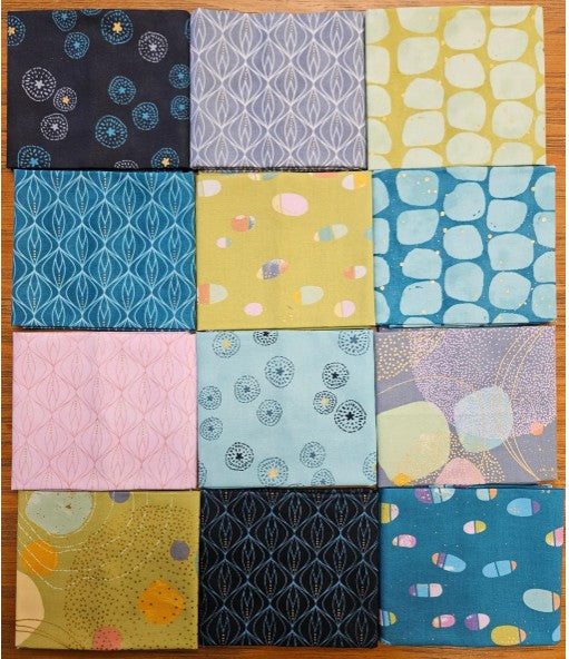 12 Fat Quarters, Moda Zen Chic - Flirtation